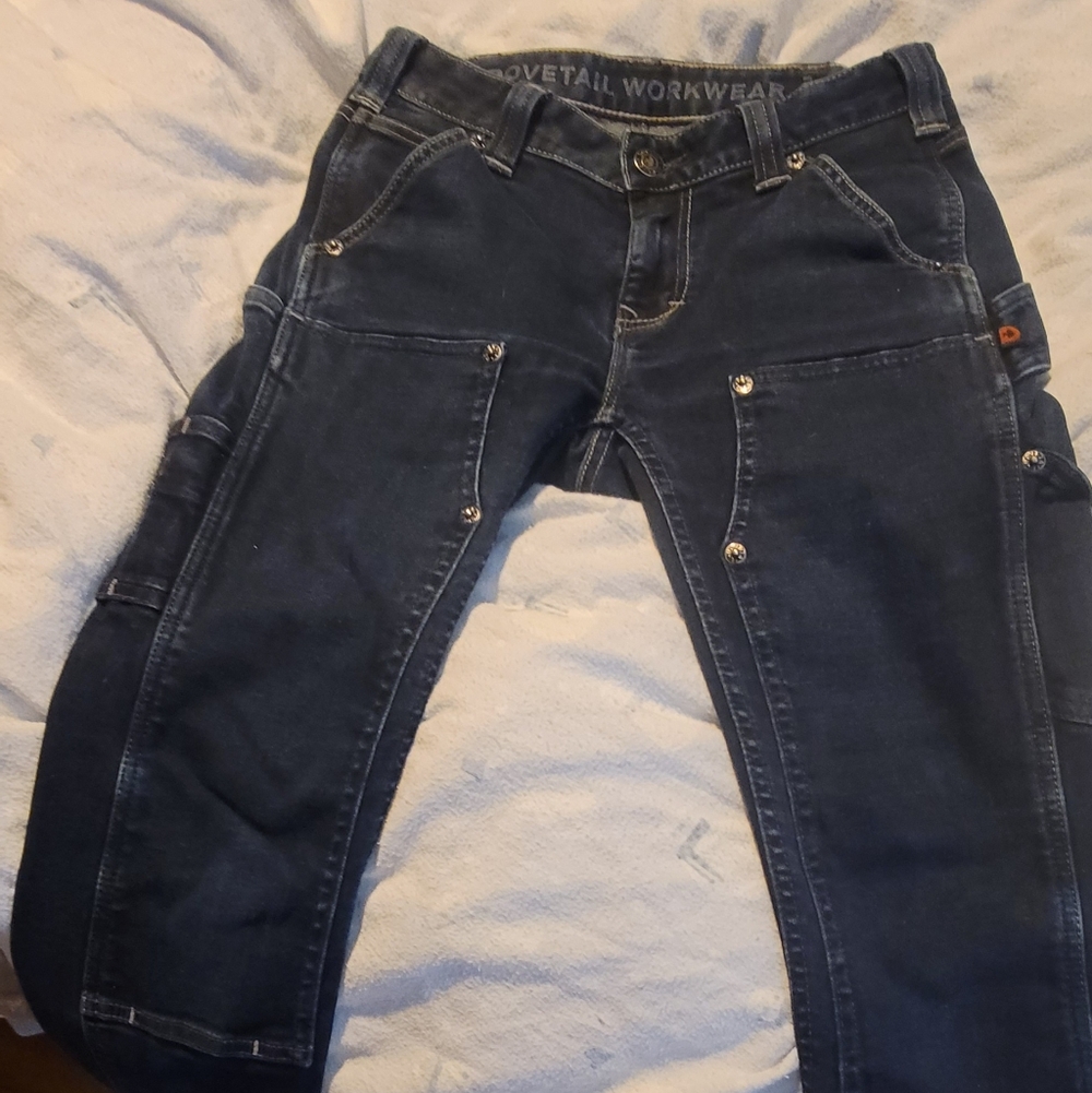 Dovetail Workwear Jeans - The Maven Slim - dark blue stretch